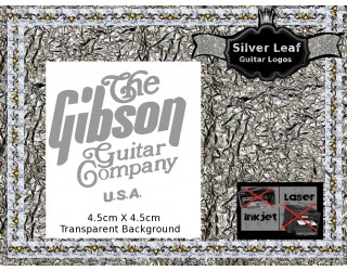 The Gibson Guitar Company Guitar Decal 102s